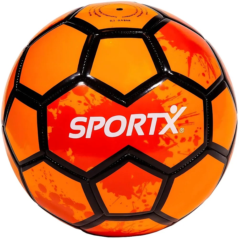 SportX Fussball Orange Splash 330-350gr - Suche