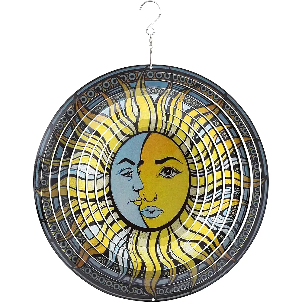 HQ Invento Windspiele H�ngewindspiel Metall Sun & Moon