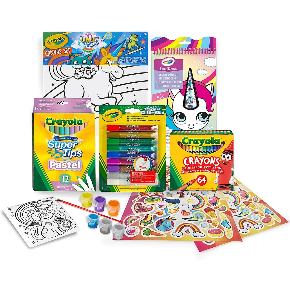 Crayola Einhorn-Malset mit Stickern