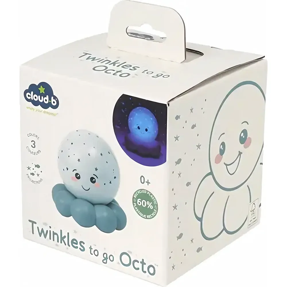 Cloud B Twinkles TO GO Octo Pastelblau