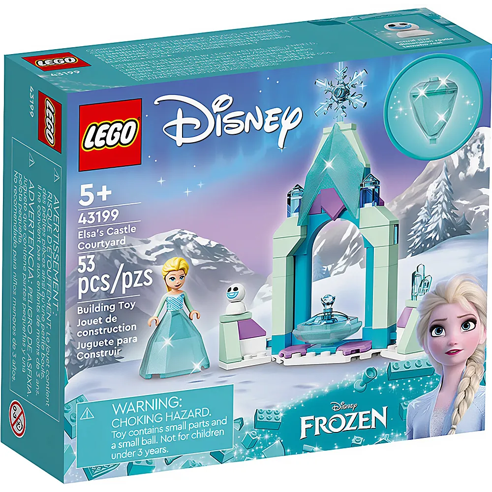 LEGO Disney Frozen Elsas Schlosshof 43199