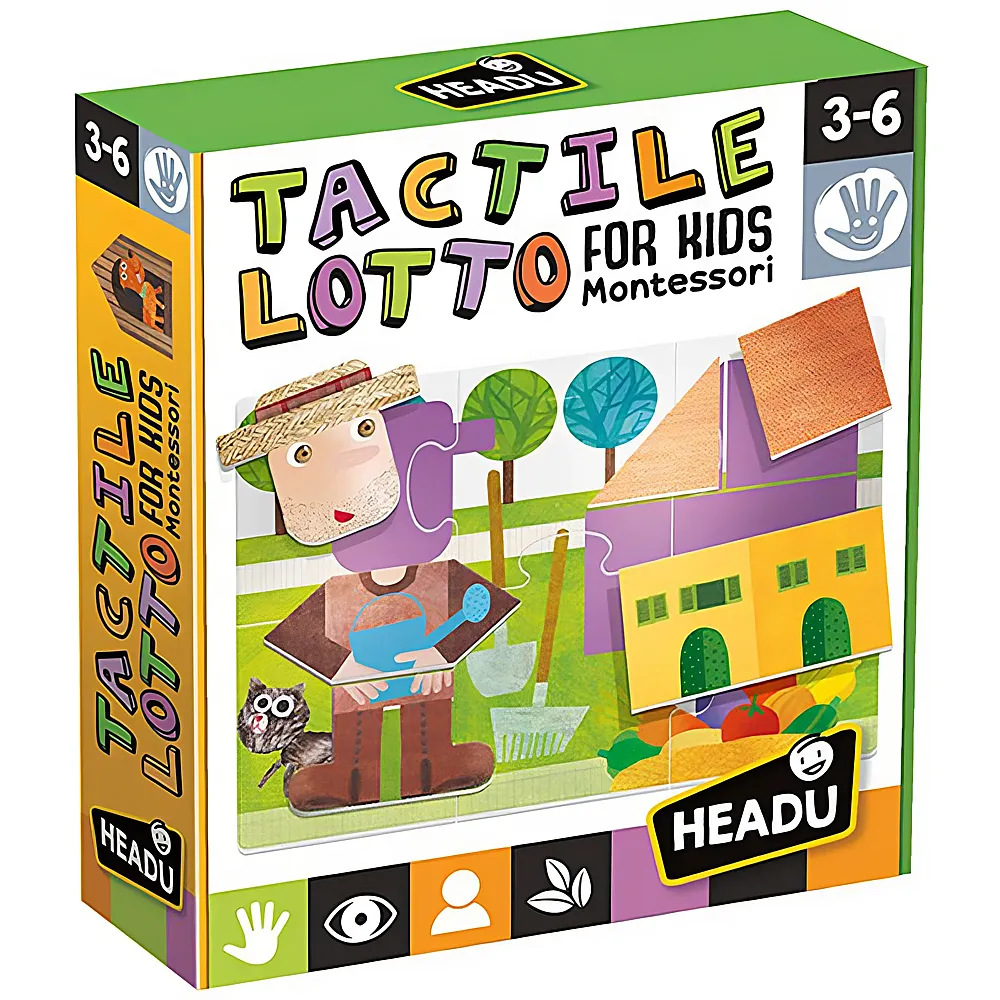 Headu Montessori Tactile Lotto