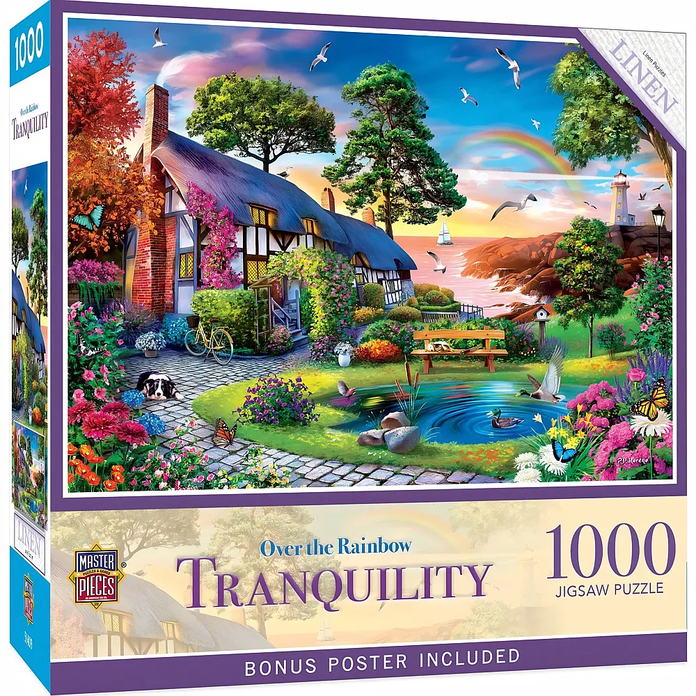 Master Pieces Puzzle Tranquility Regenbogen - 1000 Teile