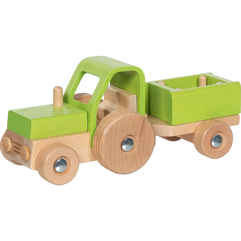 Goki Traktor Mit Anh�nger 24.5 X 9.9 X 10.5 Cm