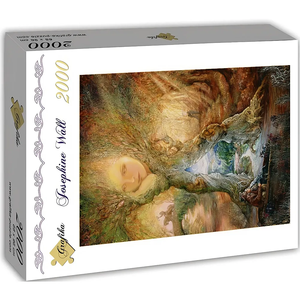 Grafika Puzzle Art Collection Jos�phine Wall - Willow World - 2000 Teile
