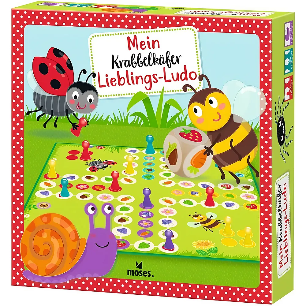 Moses Mein Krabbelk�fer Lieblings-Ludo