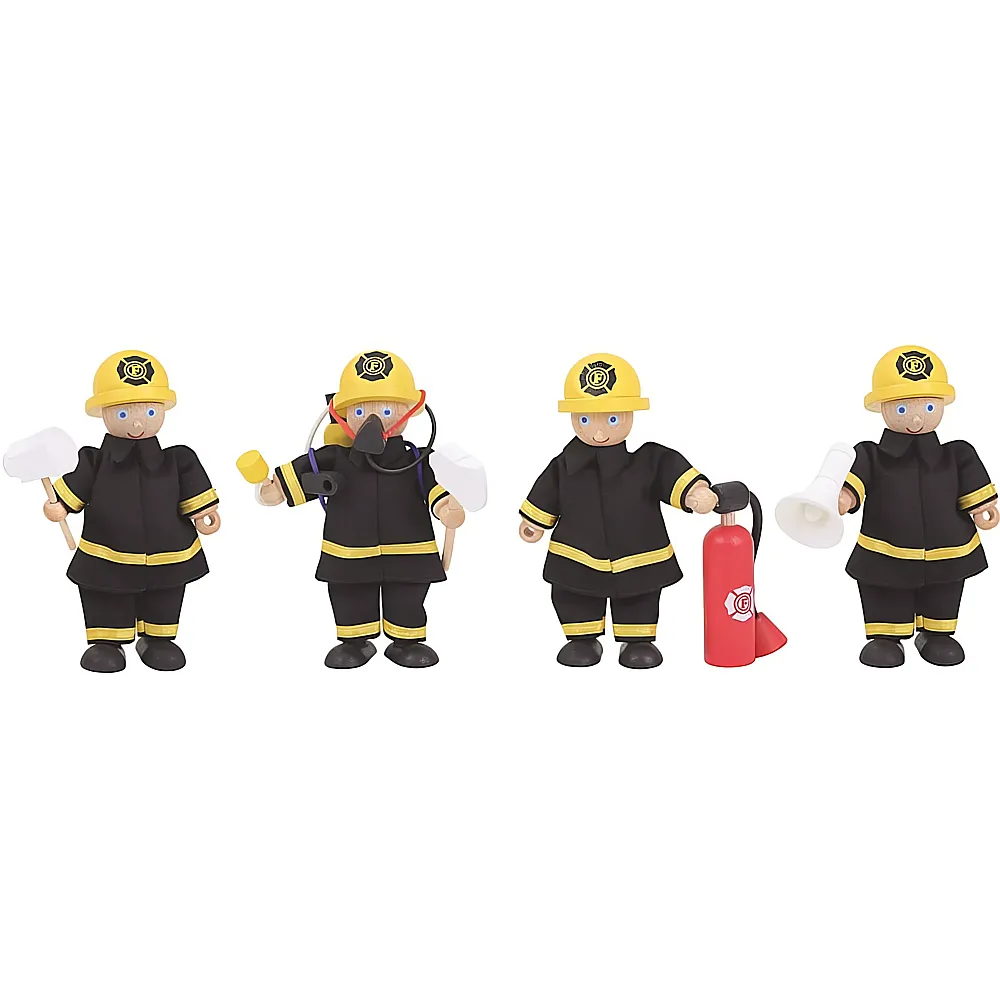 spielba Feuerwehrmnner Set | Biegepuppen