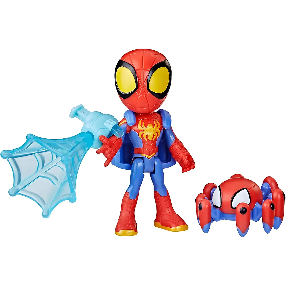 Hasbro Spiderman Web-Spinners Spidey Action-Figur