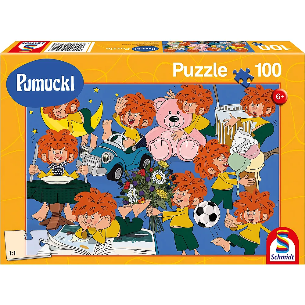 Schmidt Puzzle Spass mit Pumuckl 100Teile