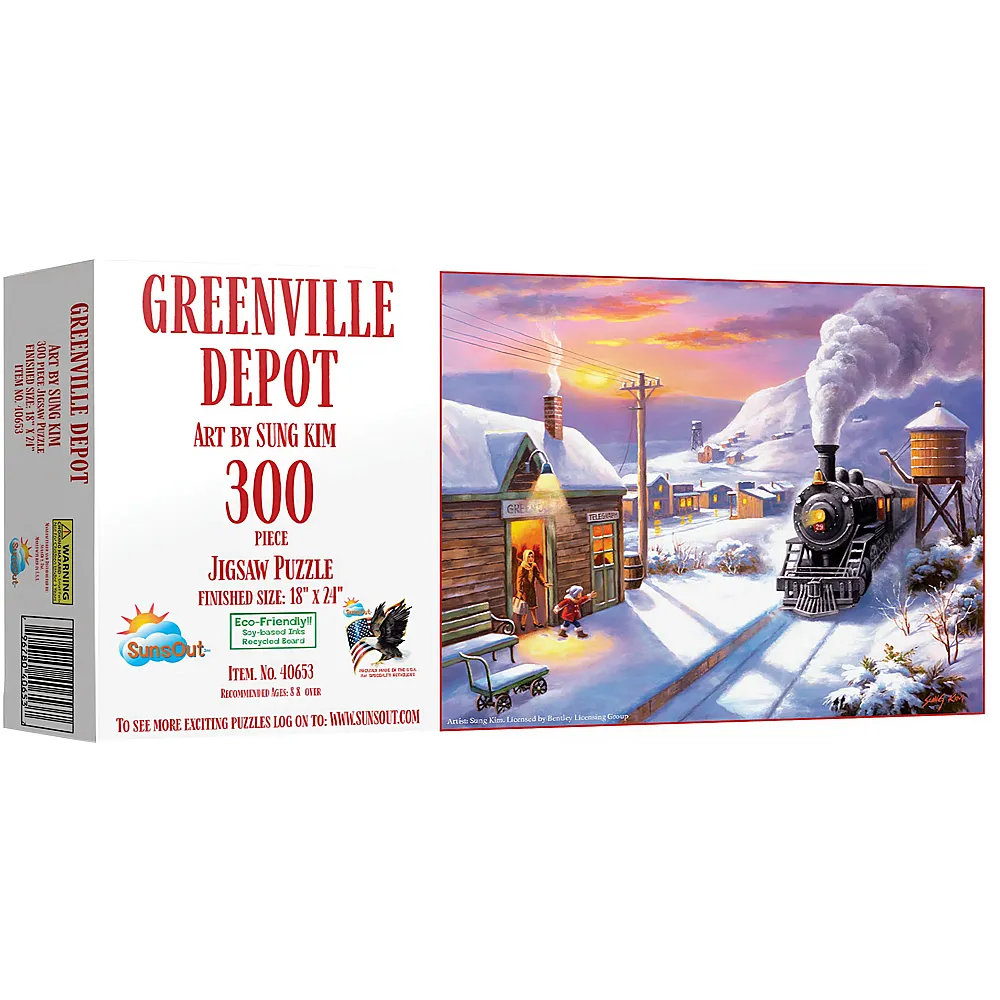 SunsOut Puzzle Greenville Depot - 300 Teile