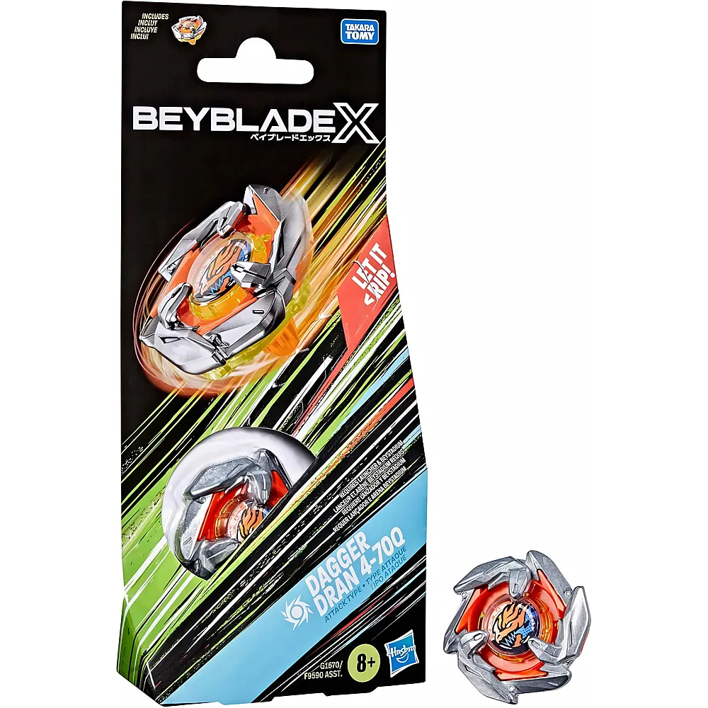 Beyblade X Booster Pack Dagger Dran 4-70Q