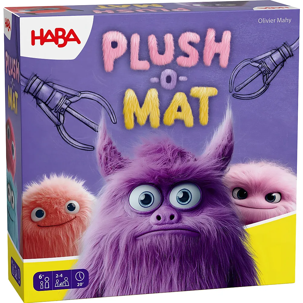 HABA Spiele Plush-o-mat - Mehrsprachig