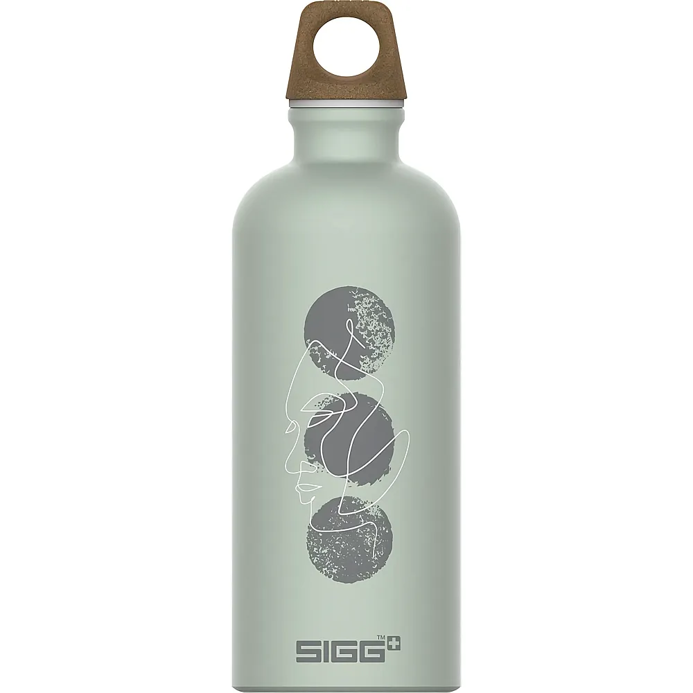 Sigg Traveller Trinkflasche MyPlanet Repeat - 600 ml - Essen & Trinken