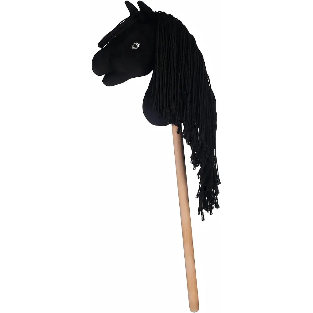 HKM Kids HKM - Hobby Horse Professional Slim Line, Steckenpferd f�r Kinder, Stockpferd zum Hobby Horsing, Schwarz - Marques