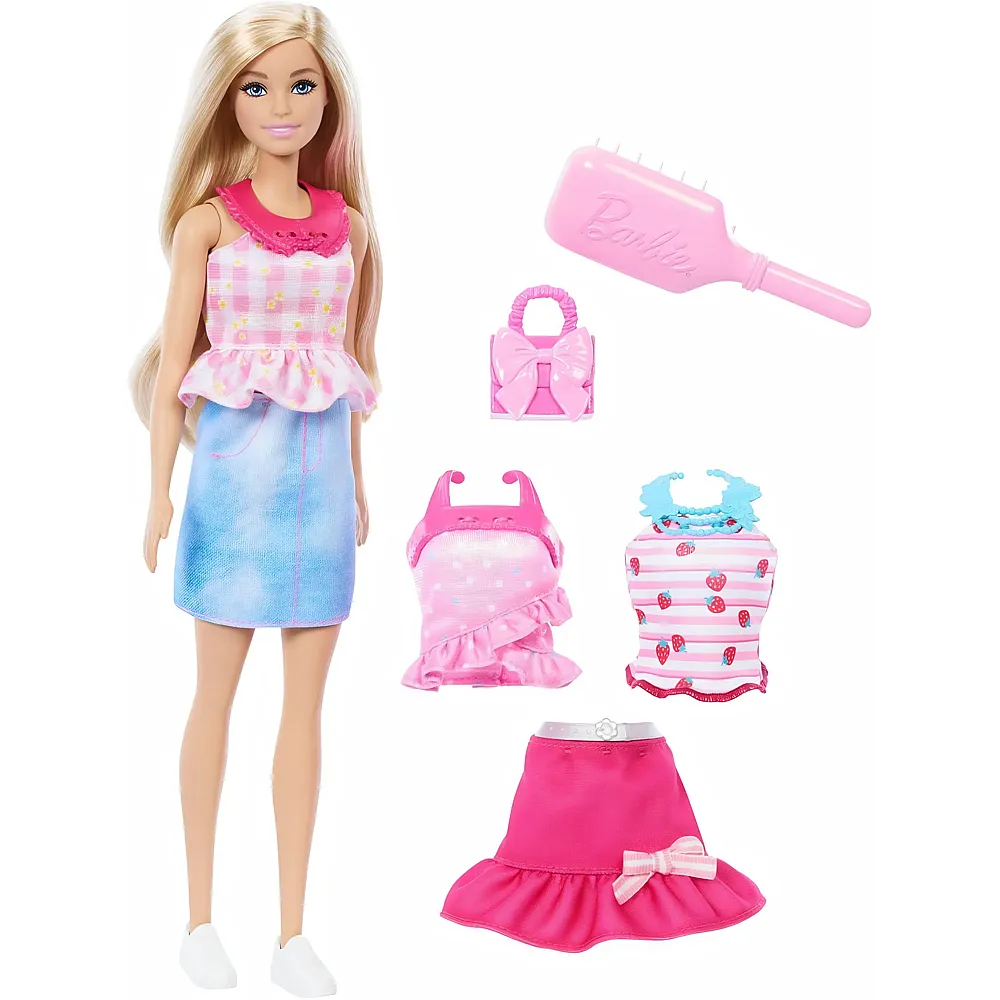 Barbie Modepuppe mit k�mmbaren blonden Haaren
