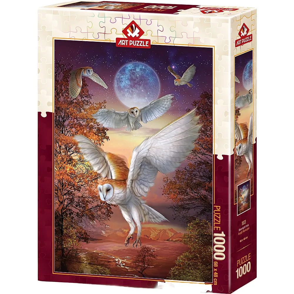 Art Puzzle Moonlight Owls - 1000 Teile