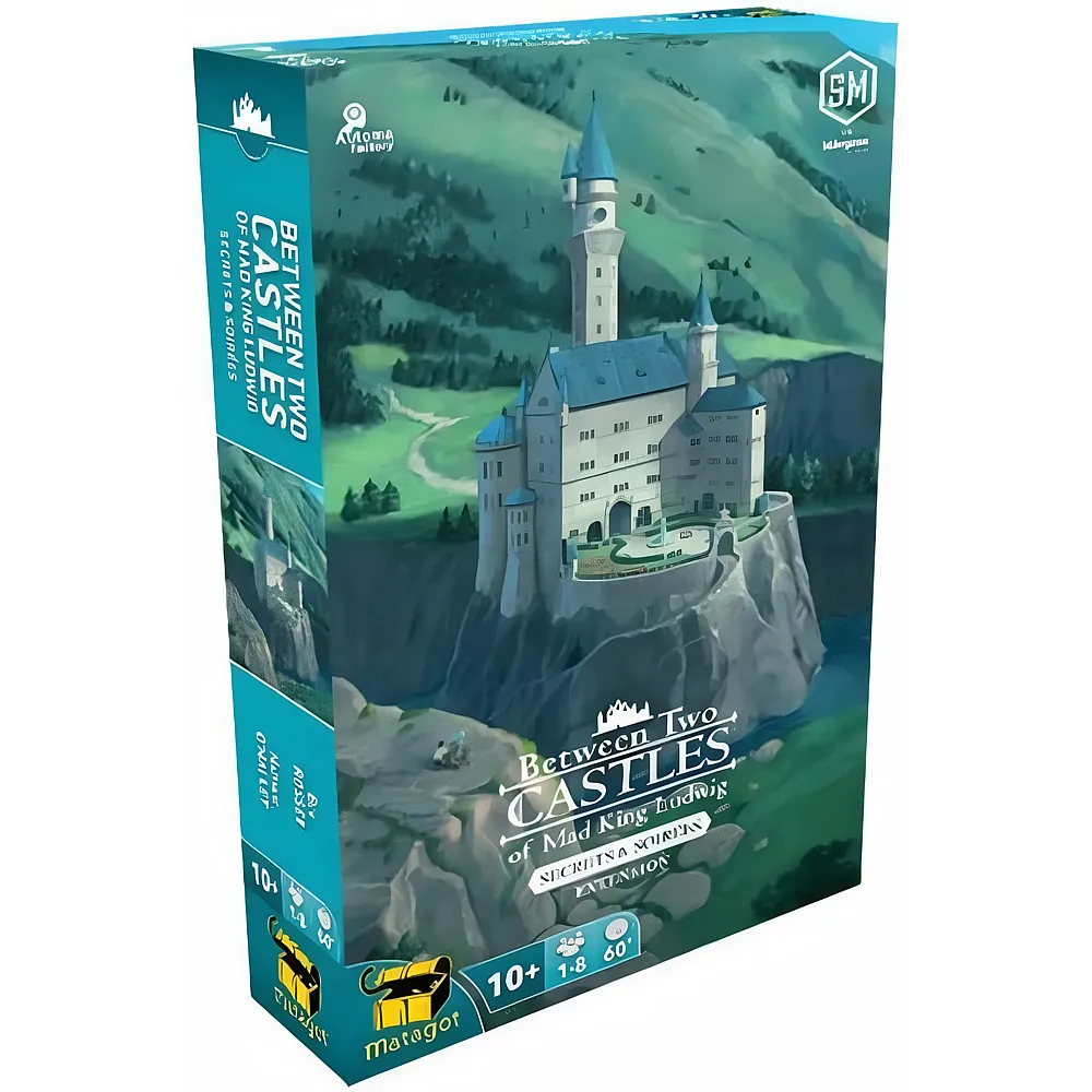 Matagot Between Two Castles OF Mad King Ludwig Ext. Secrets & Soiree FR
