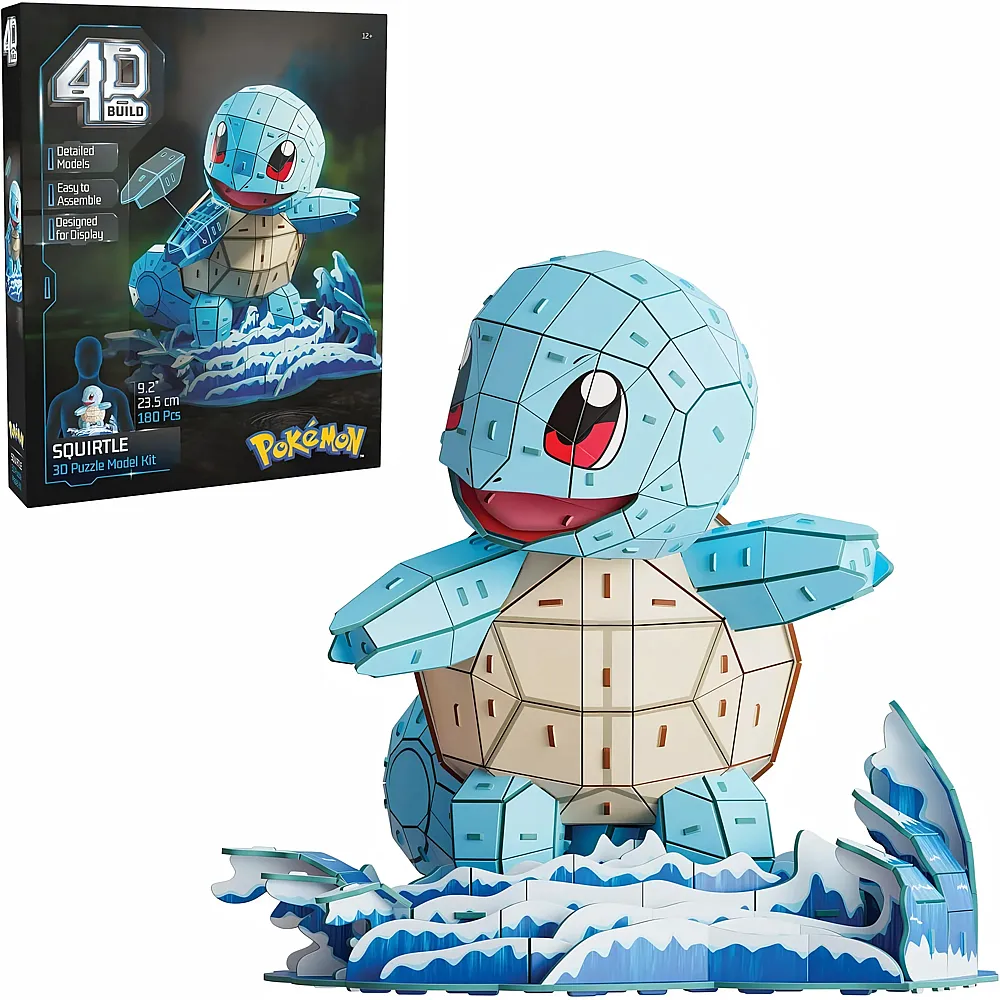 Spin Master 4D Build Pok�mon Squirtle 24 cm