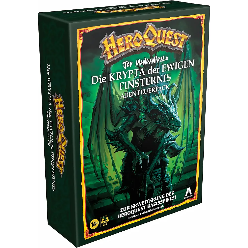 Avalon Hill HeroQuest Joe Manganiello's Die Krypta der ewigen Finsternis Abenteuerpack - Deutsch