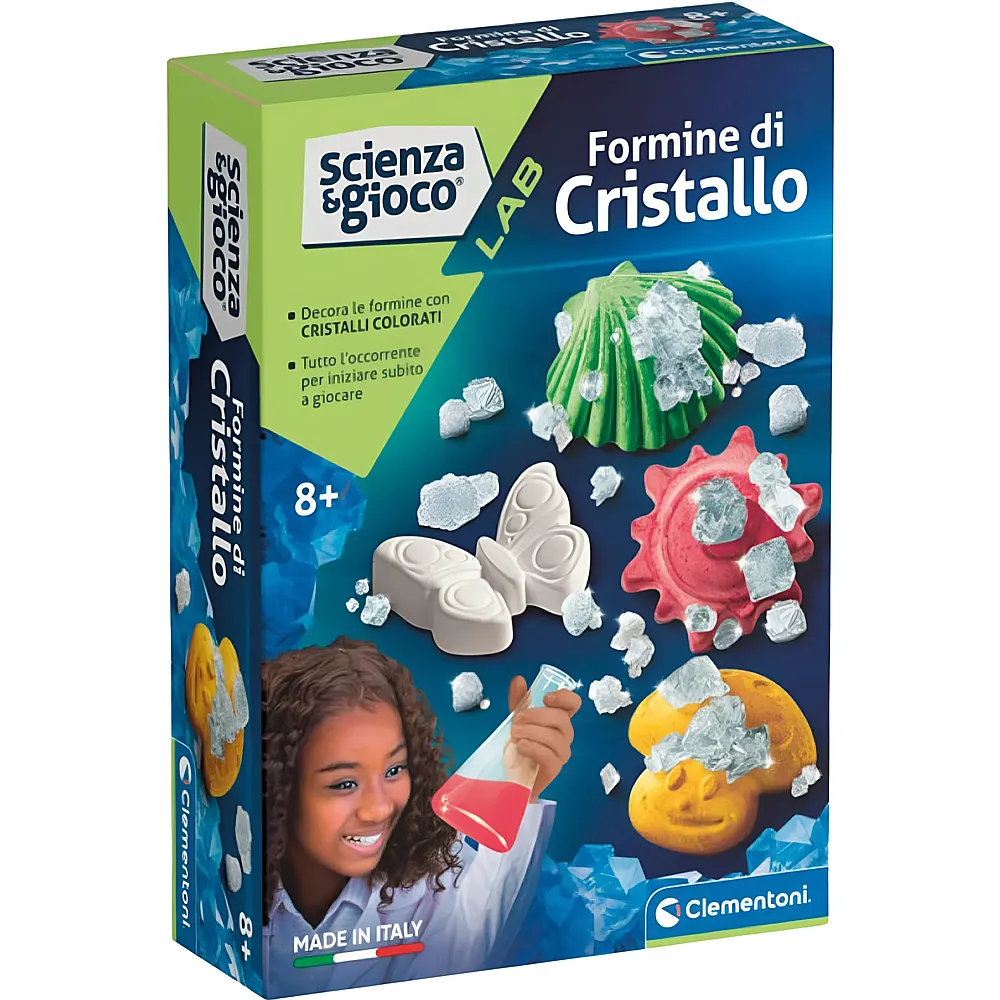 Clementoni scienza & gioco Kristallf�rmchen - Italienisch