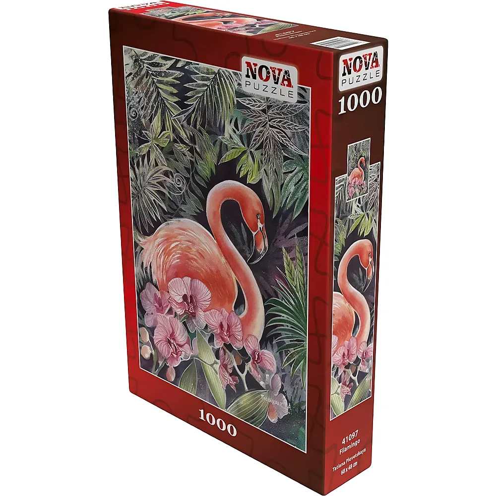 Nova Puzzle Flamingo - 1000 Teile - Puzzle 1000 Teile