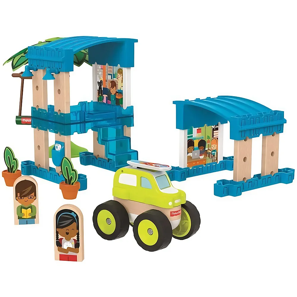 Fisher-Price Wunder Werker Strandbungalow 40Teile