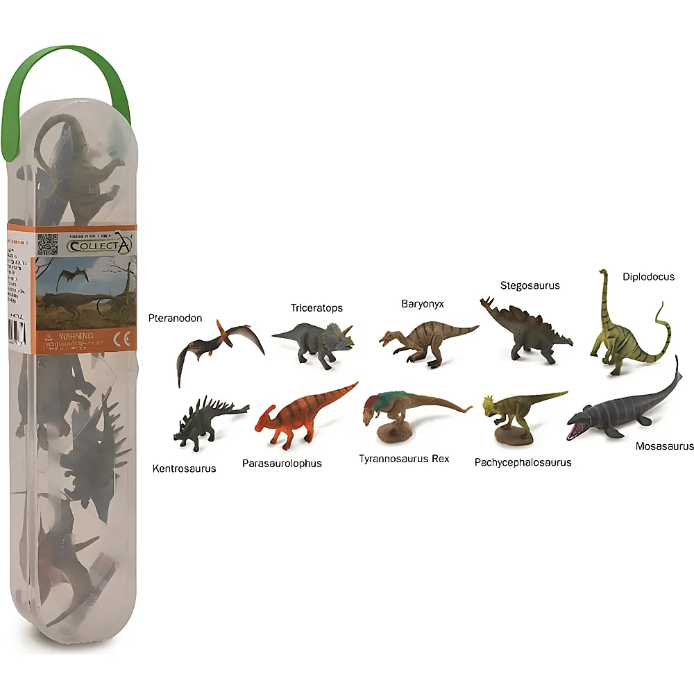 CollectA Prehistoric World Box mit Mini Dinosauriern