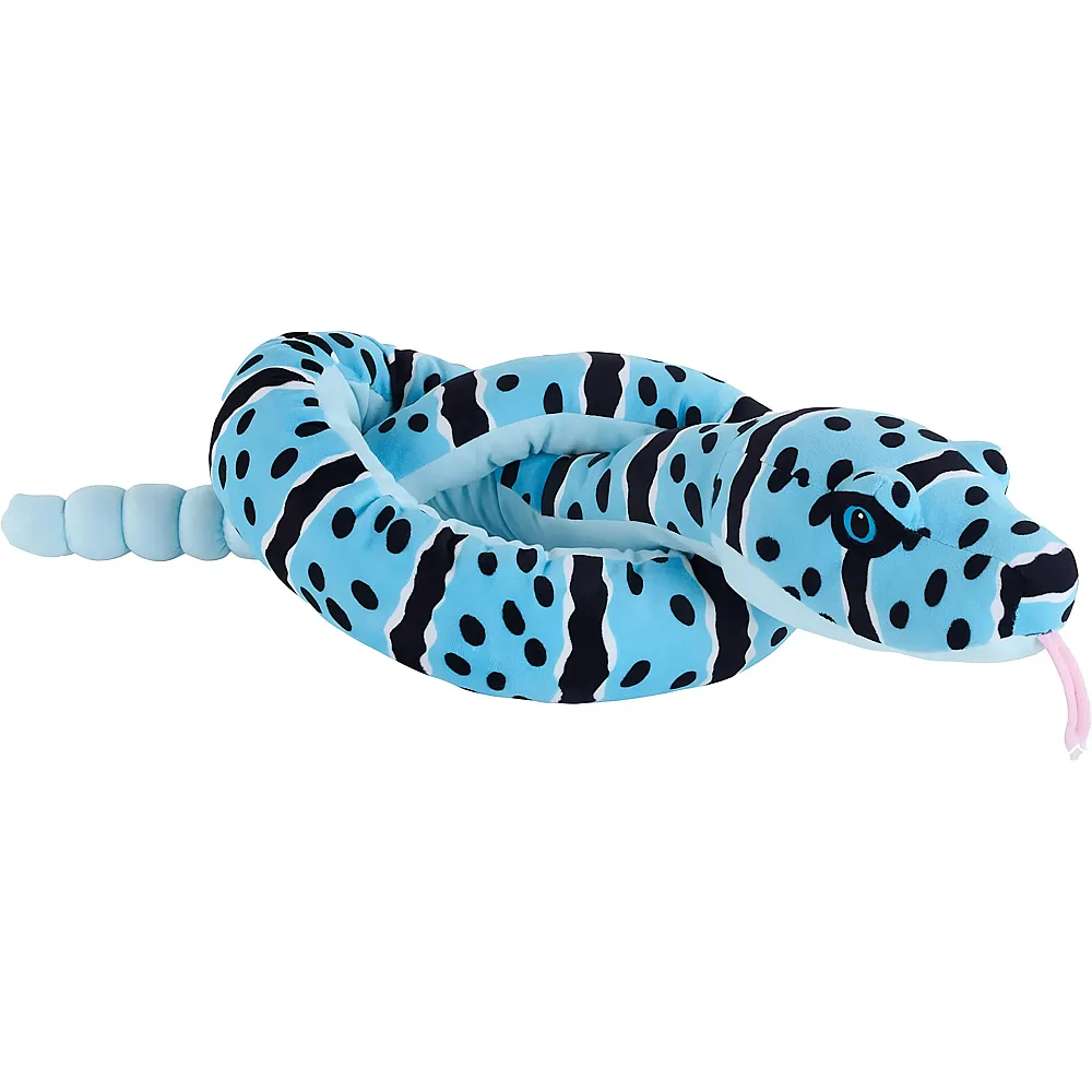 meinspielzeug - Wild Republic Snake Blaue Felsenklapperschlange - 137 cm | Reptilien Pl�sch
