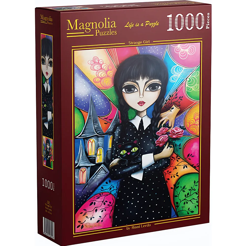 Magnolia Puzzle Seltsames M�dchen 1000Teile