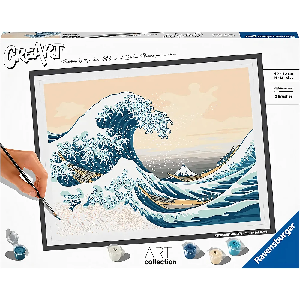 Ravensburger CreArt The Great Wave Hokusai