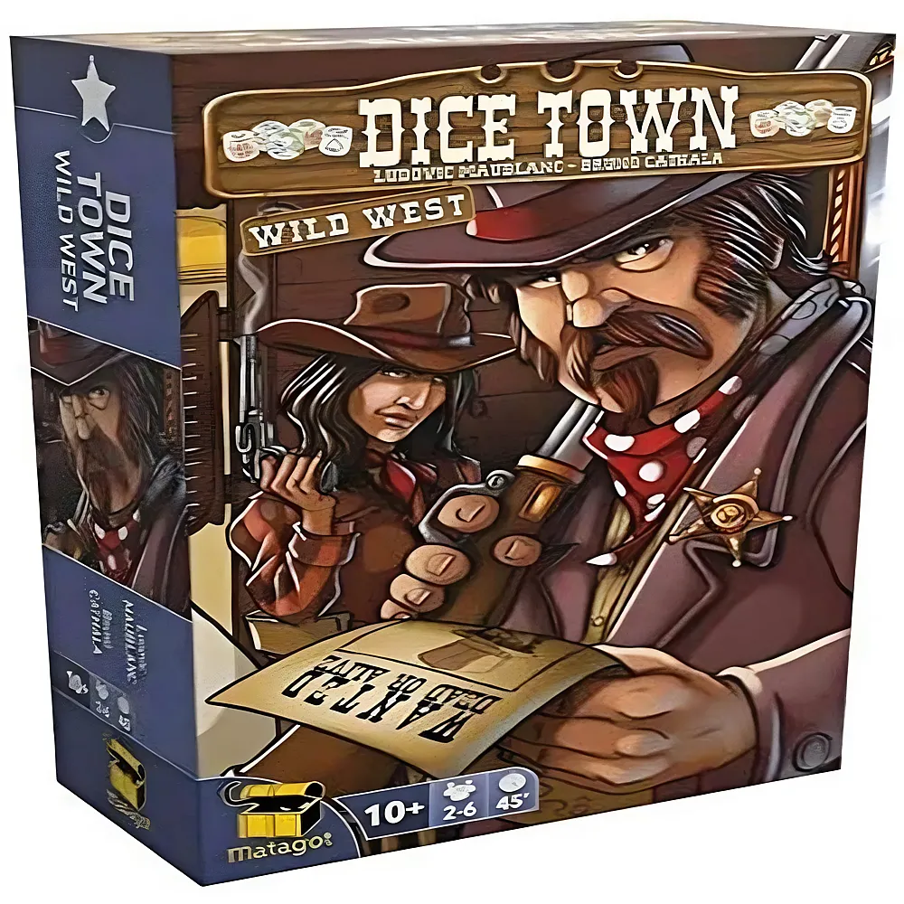 Matagot Dice Town Wild West FR