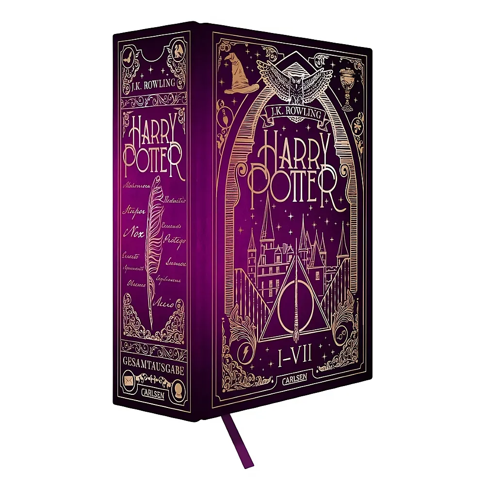Carlsen Harry Potter Gesamtausgabe Band 1-7 - Deutsch