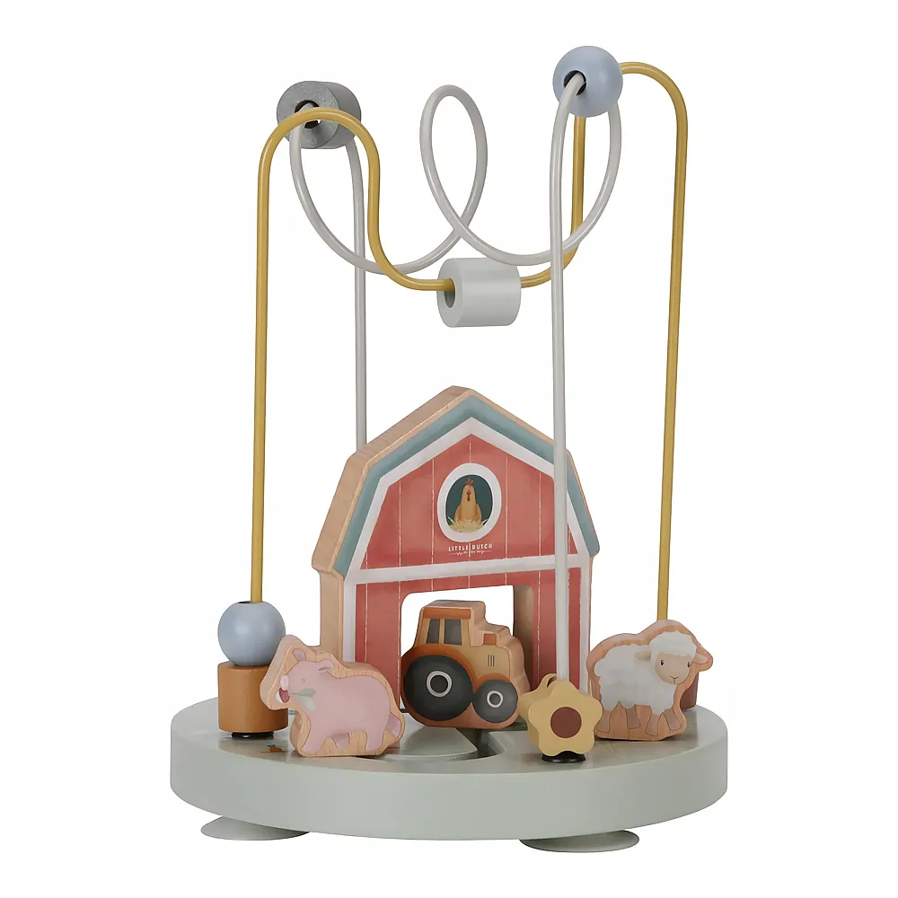 Little Dutch Little Farm Aktivit�tsspirale Bauernhof 35x24x47cm