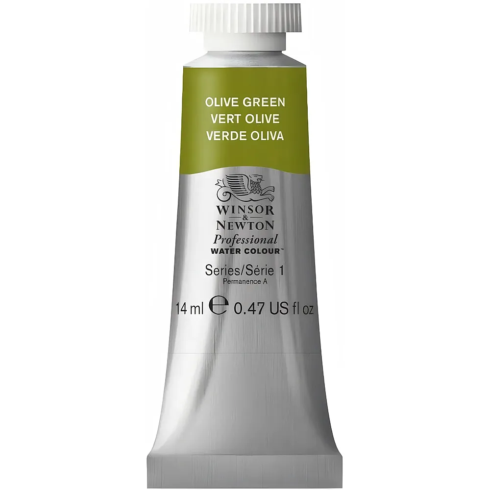 Winsor & Newton Professional Water Colour Aquarellfarbe Olivgr�n - 14 ml