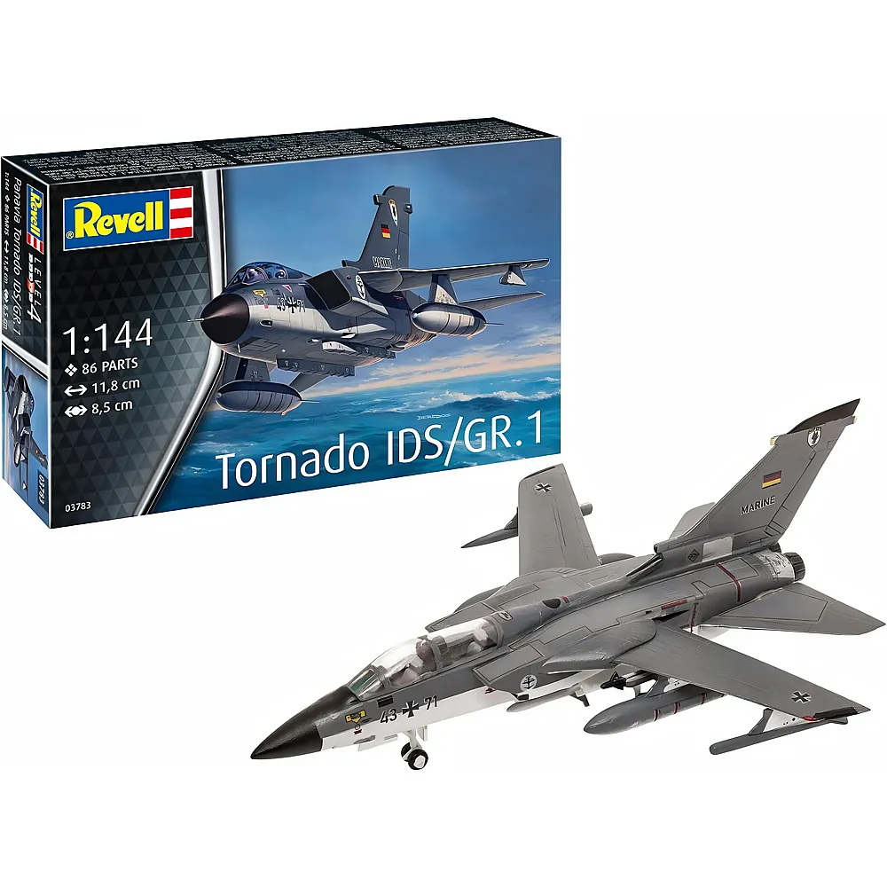 Revell Modellbausatz - Panavia Tornado IDS/GR.1 1:144 - 86dlg. - Brands