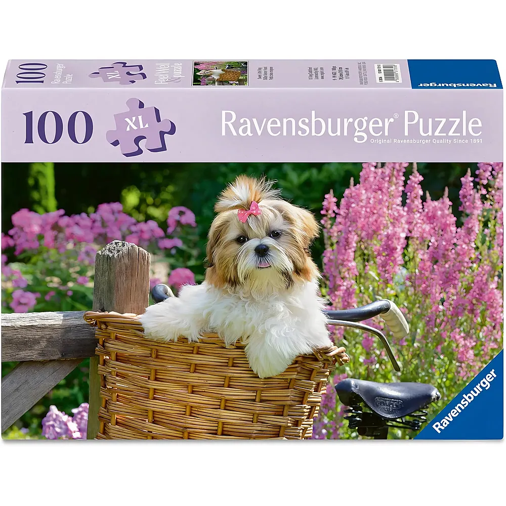 Ravensburger Puzzle S�sser kleiner Hund - 100 Teile