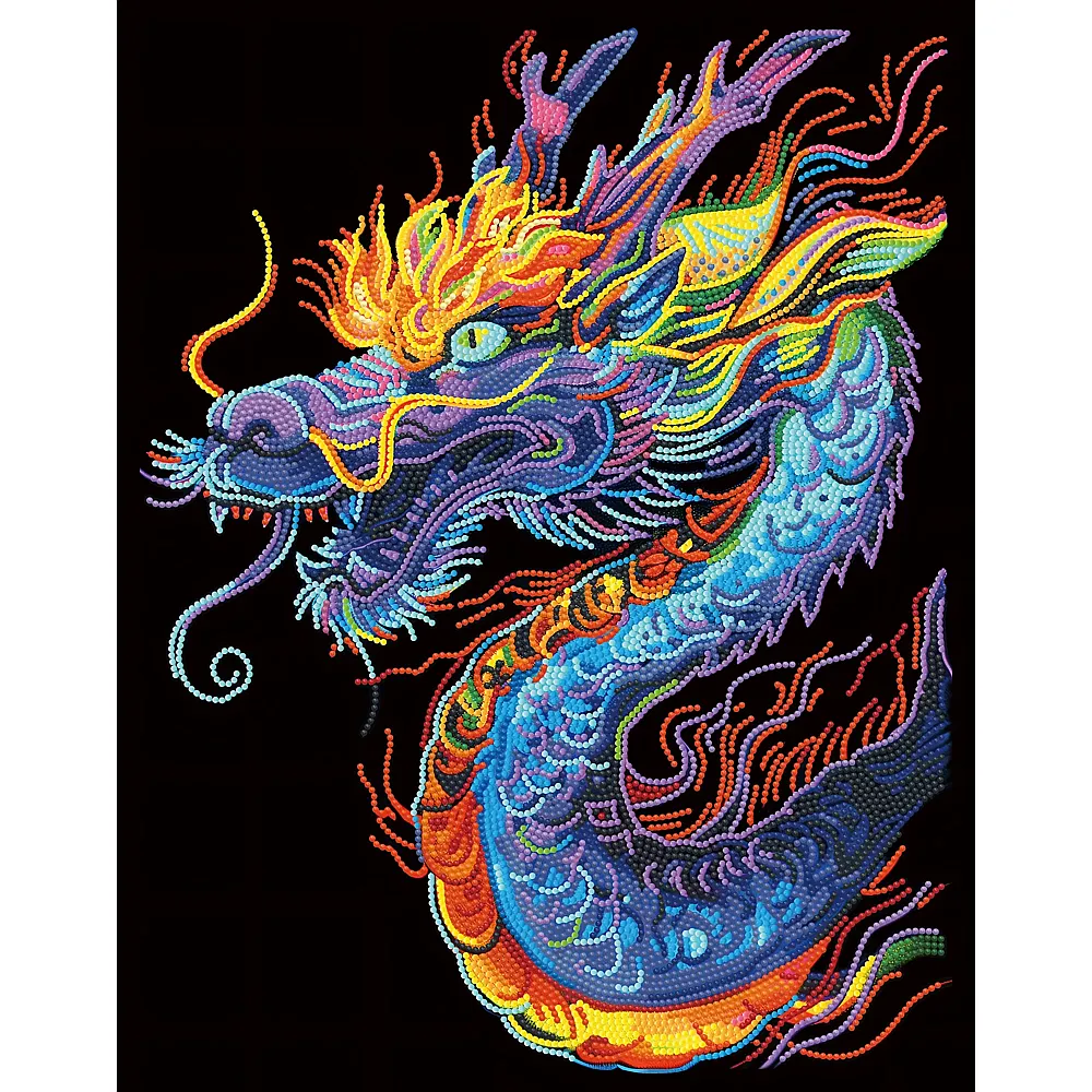 Diamond Dotz Neon Drache