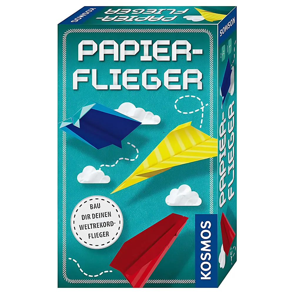 Kosmos Papier-Flieger