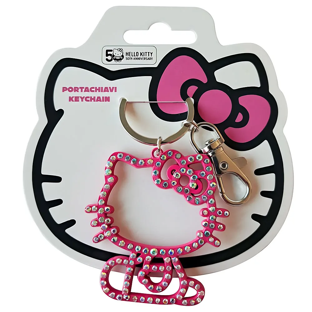 meinspielzeug - Coriex Hello Kitty Schl�sselanh�nger mit Strass