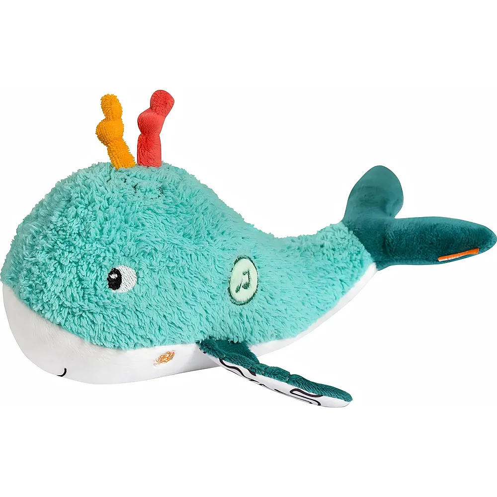 Fehn Einschlafhilfe Wal - 26 cm | Meerestiere Pl�sch