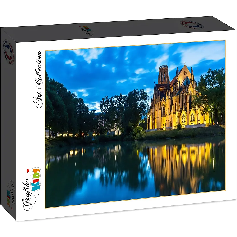 Grafika Puzzle Art Collection Deutschland Edition Grafika Kids Stuttgart, Johanneskirche am Feuersee - 300 Teile