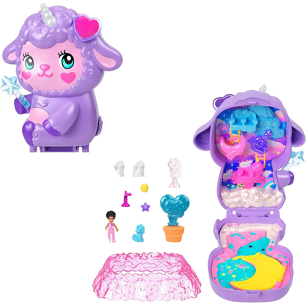 Polly Pocket Traumland-Schatulle in Lammform