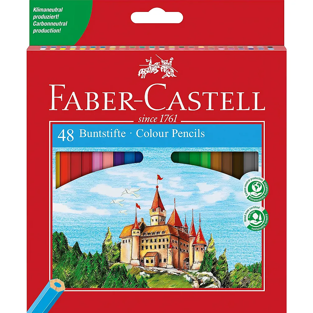 meinspielzeug - Faber-Castell Farbstifte Classic Colours 48Teile | Farbe & Kreide