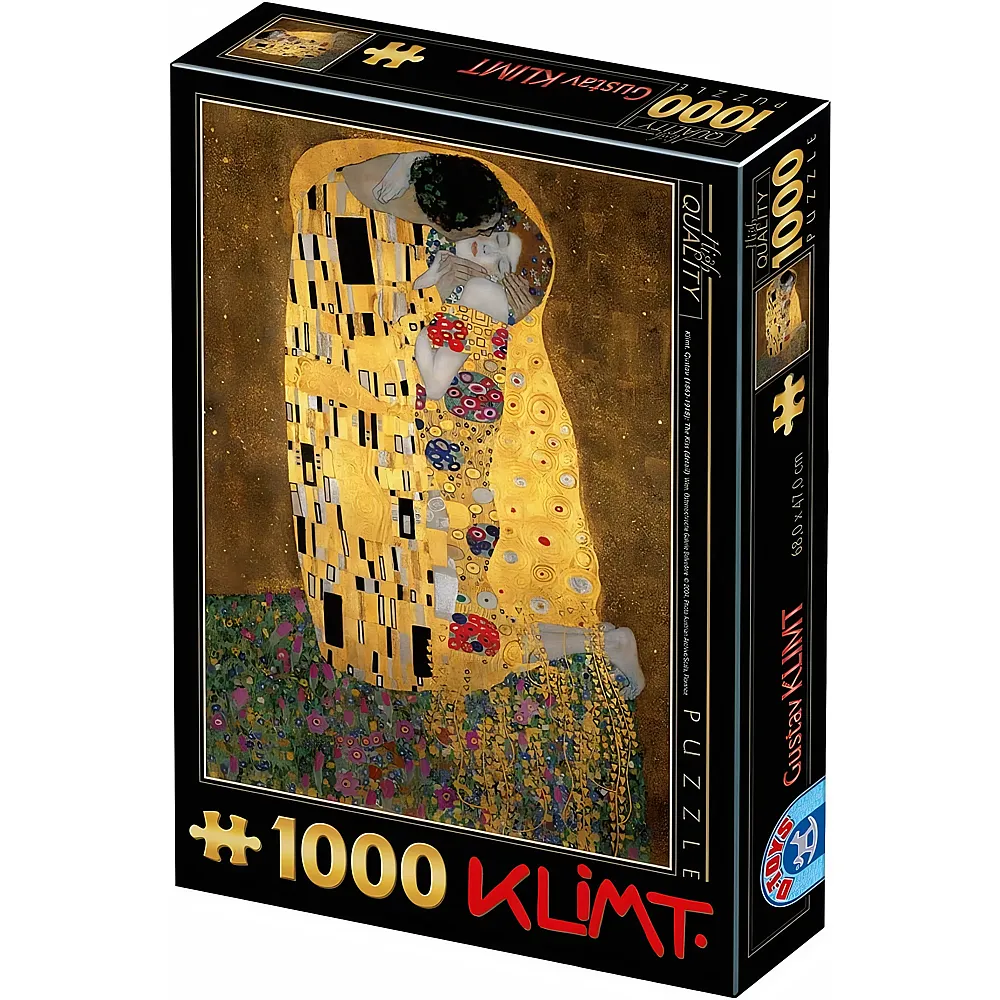 DToys Puzzle Der Kuss - 1000 Teile - Puzzle 1000 Teile