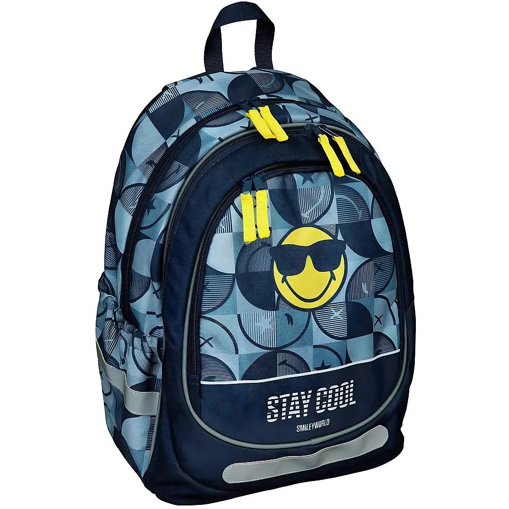Undercover Smiley - Schulrucksack