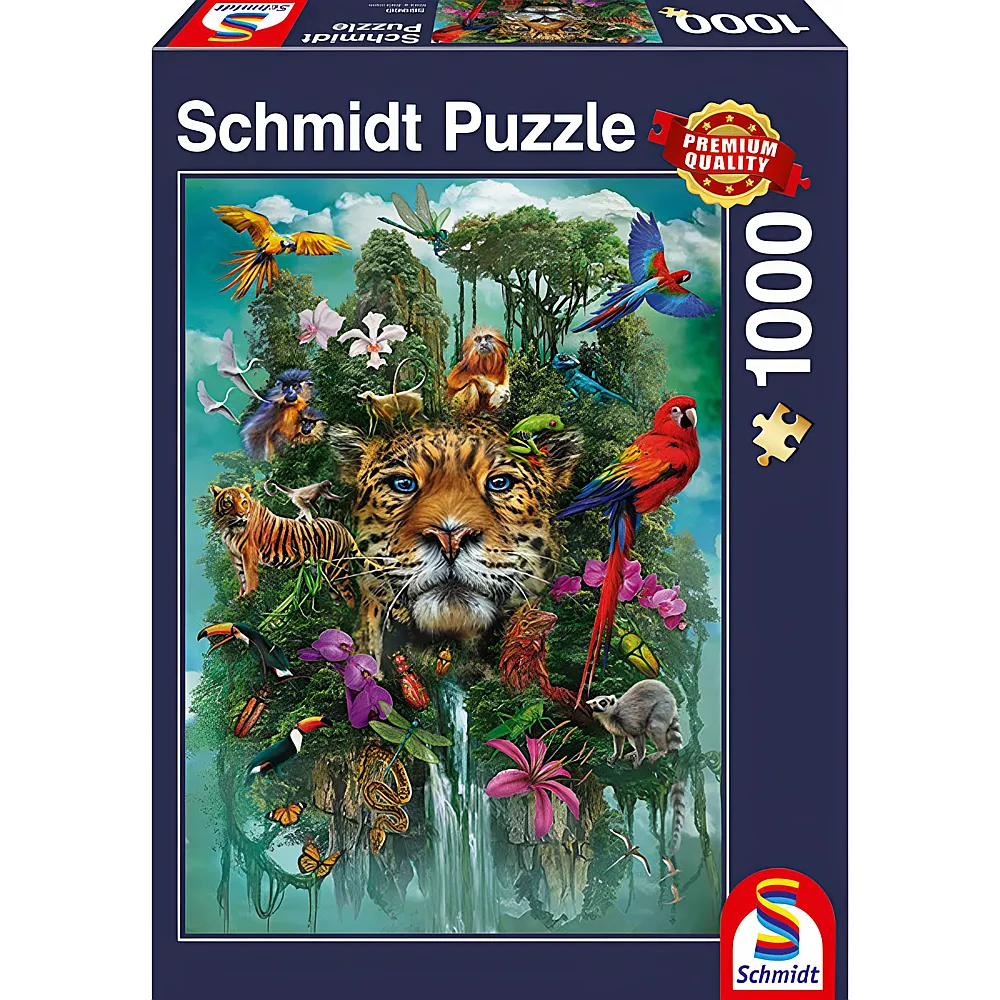 Schmidt Puzzle Knig des Dschungels 1000Teile