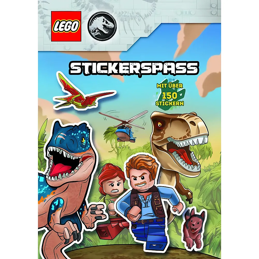 Ameet LEGO Jurassic World Stickerspass