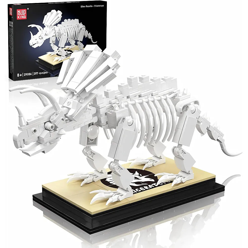 Mould King Dinosaurier Skelett Triceratops 29006