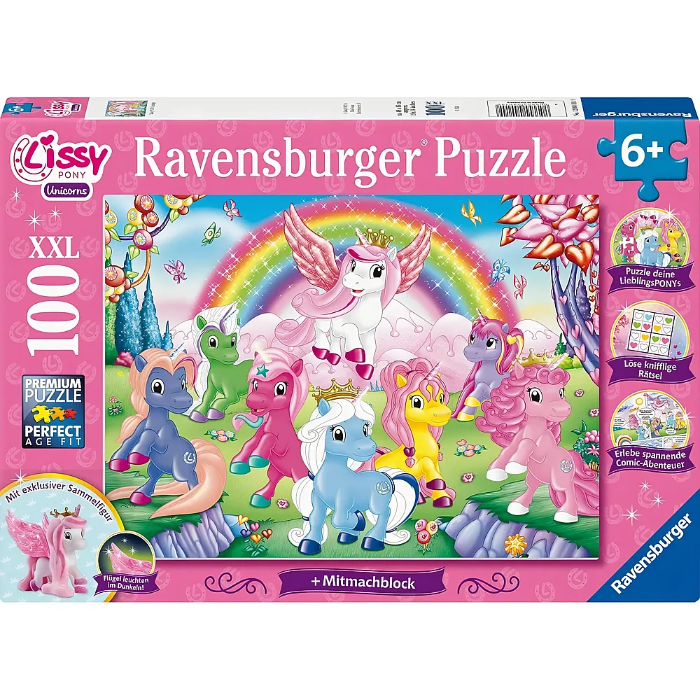 Ravensburger Puzzle Lissy Pony - 100 Teile