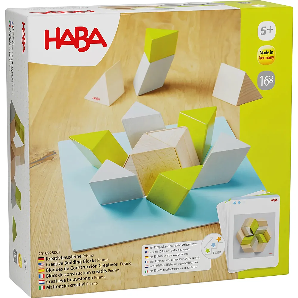 HABA Kreativbausteine Prismo - 16 Teile